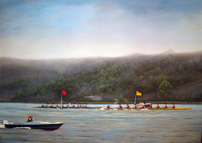 Crab! At the Two Mile mark.